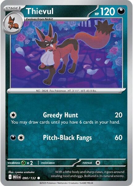 Thievul 090/132 (ME01: Mega Evolution) 