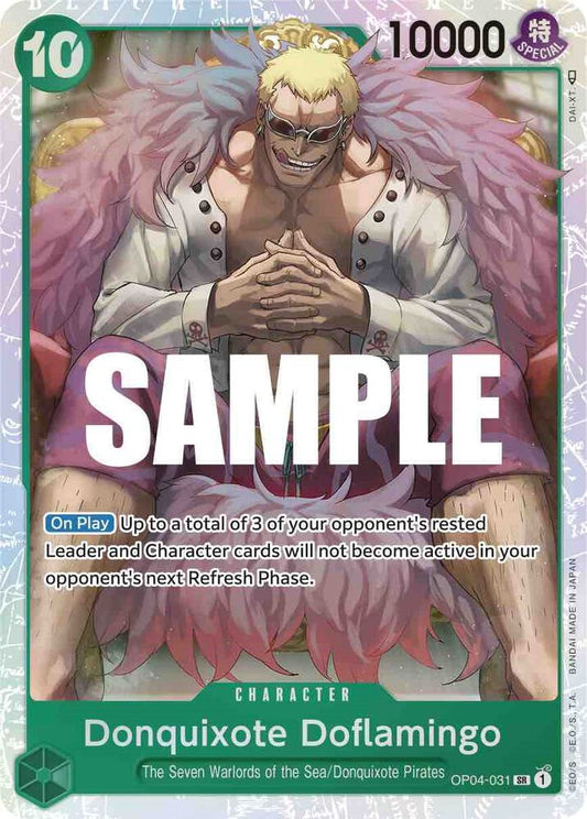 Donquixote Doflamingo 031 OP04-031 (Kingdoms of Intrigue)  - Foil