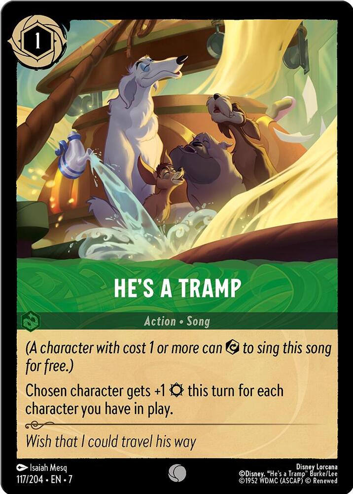 Hes a Tramp 117/204 (Archazia's Island) 