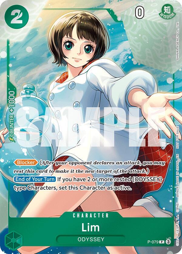 Lim (Event Pack Vol.6) P-079 (One Piece Promotion Cards)  - Foil