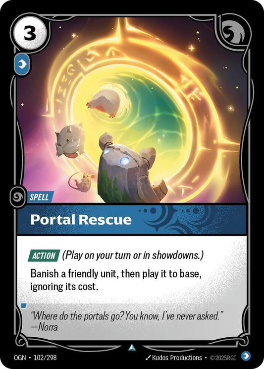 Portal Rescue 102/298 (Origins) 