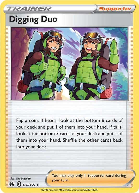 Digging Duo 126/159 (Crown Zenith) 
