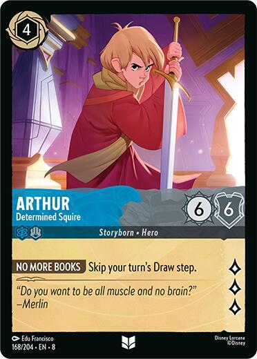 Arthur Determined Squire 168/204 (Reign of Jafar) 