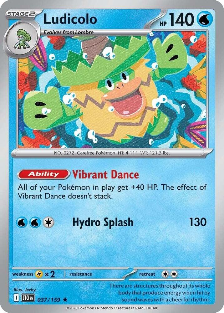 Ludicolo 037/159 (SV09: Journey Together)  - Holofoil