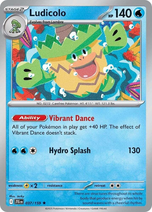 Ludicolo 037/159 (SV09: Journey Together)  - Holofoil