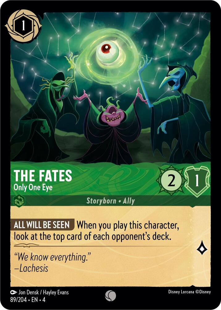 The Fates, Only One Eye 89/204 (Ursula's Return) 