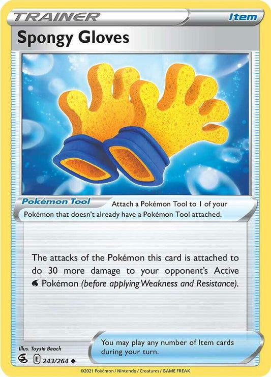 Spongy Gloves 243/264 (SWSH08: Fusion Strike) 
