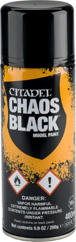Warhammer Spray Paint: Chaos Black