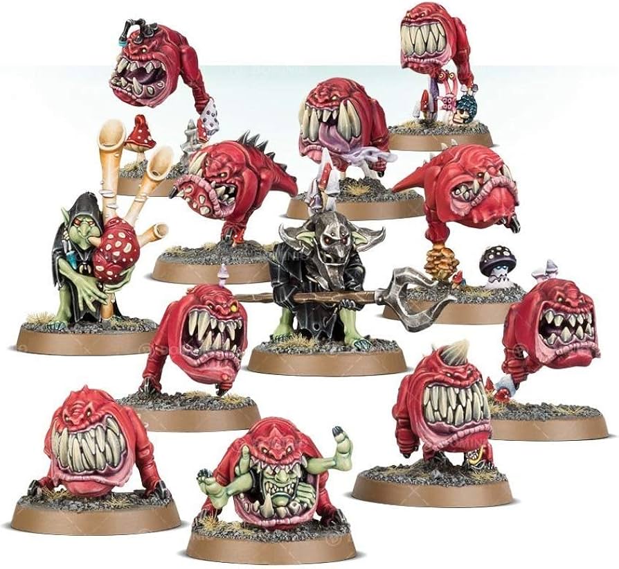 Warhammer Age of Sigmar Gloomspite Gitz Squig Herd