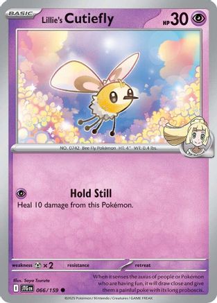 Lillie's Cutiefly 066/159  SV09 Journey Together - Common