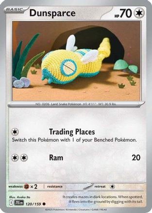 Dunsparce 120/159  SV09 Journey Together - Common
