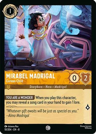 Mirabel Madrigal - Curious Child (10/204) - Reign of Jafar