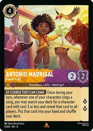 Antonio Madrigal - Friend to All (5/204) - Reign of Jafar
