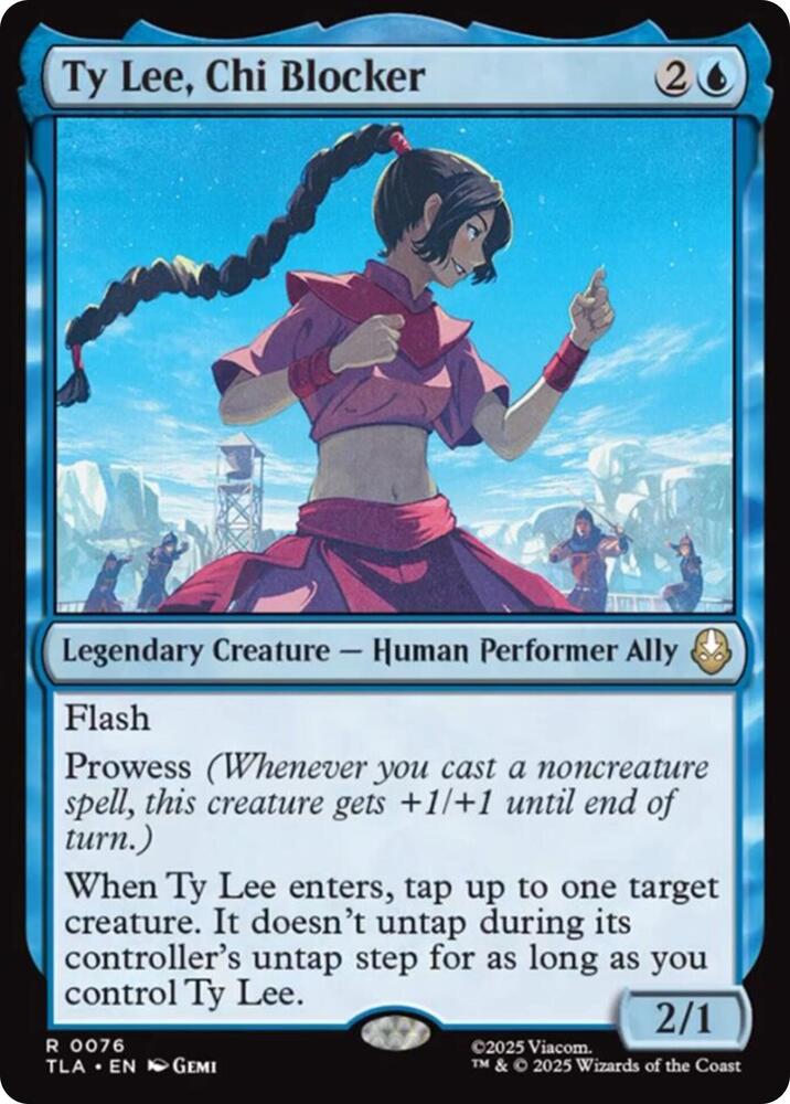 Ty Lee, Chi Blocker 76 (Avatar: The Last Airbender)  - Foil