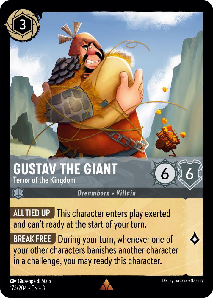 Gustav the Giant, Terror of the Kingdom 173/204 (Into the Inklands) 