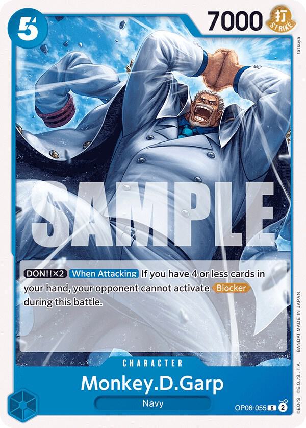Monkey.D.Garp OP06-055 (Wings of the Captain) 