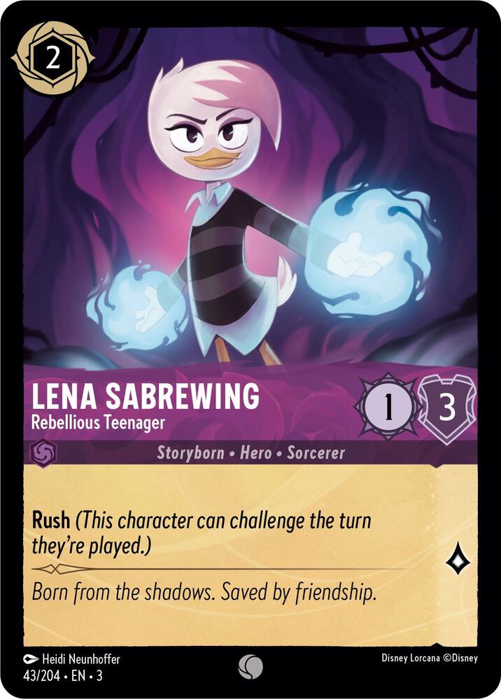 Lena Sabrewing Rebellious Teenager 43/204 (Into the Inklands) 
