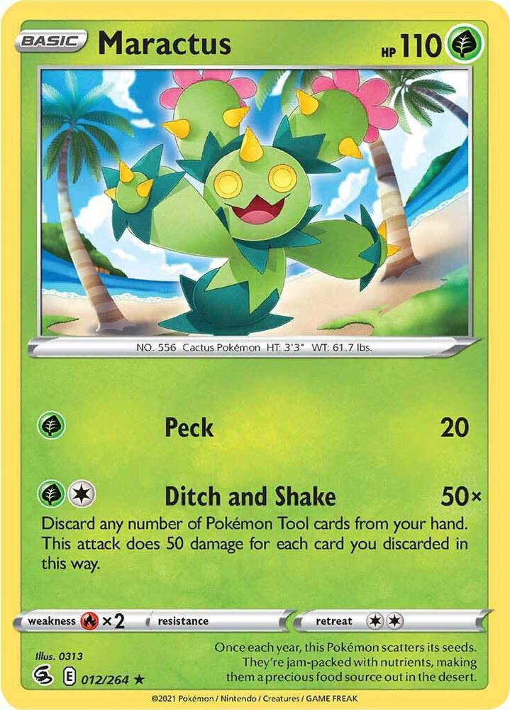 Maractus 012/264 (SWSH08: Fusion Strike) 