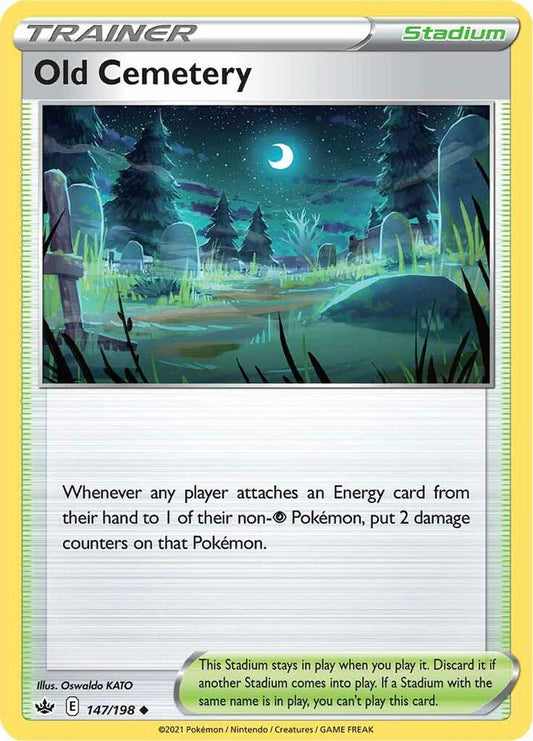 Old Cemetery 147/198 (SWSH06: Chilling Reign) 