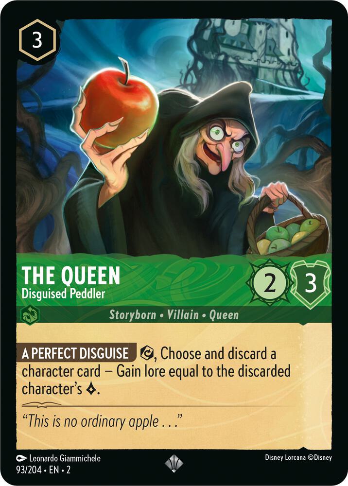The Queen, Disguised Peddler 93/204 (Rise of the Floodborn) 