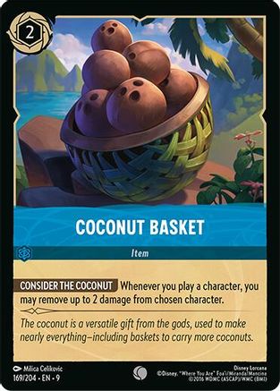 Coconut Basket (169/204) - Fabled