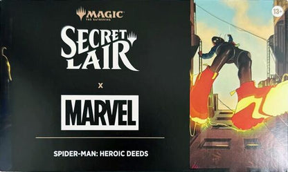 MTG Secret Lair x Marvel: Spiderman Heroic Deeds - Rainbow Foil Edition