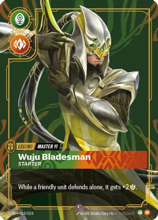 Master Yi - Wuju Bladesman (Starter) (019/024) - Origins Proving Grounds