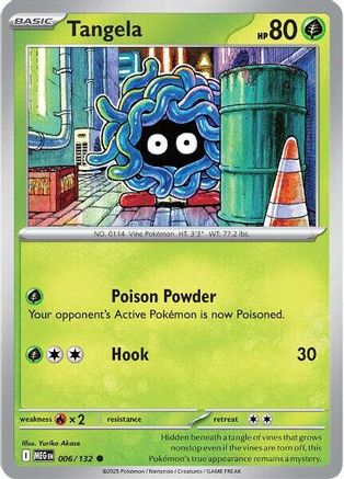 Tangela 006/132  ME01 Mega Evolution - Common