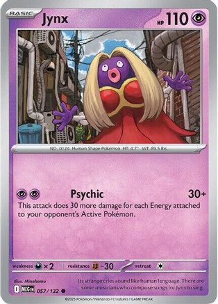 Jynx 057/132 - ME01 Mega Evolution - Common