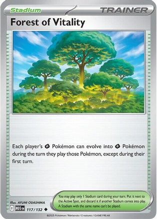 Forest of Vitality 117/132 - ME01 Mega Evolution - Uncommon