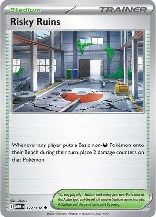 Risky Ruins 127/132 - ME01 Mega Evolution - Uncommon