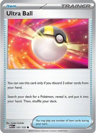 Ultra Ball 131/132 - ME01 Mega Evolution - Common