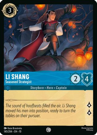 Li Shang - Seasoned Strategist (145/204) - Whispers in the Well