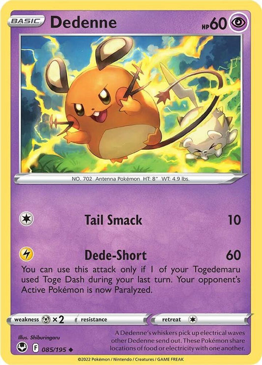 Dedenne 085/195 (SWSH12: Silver Tempest) 