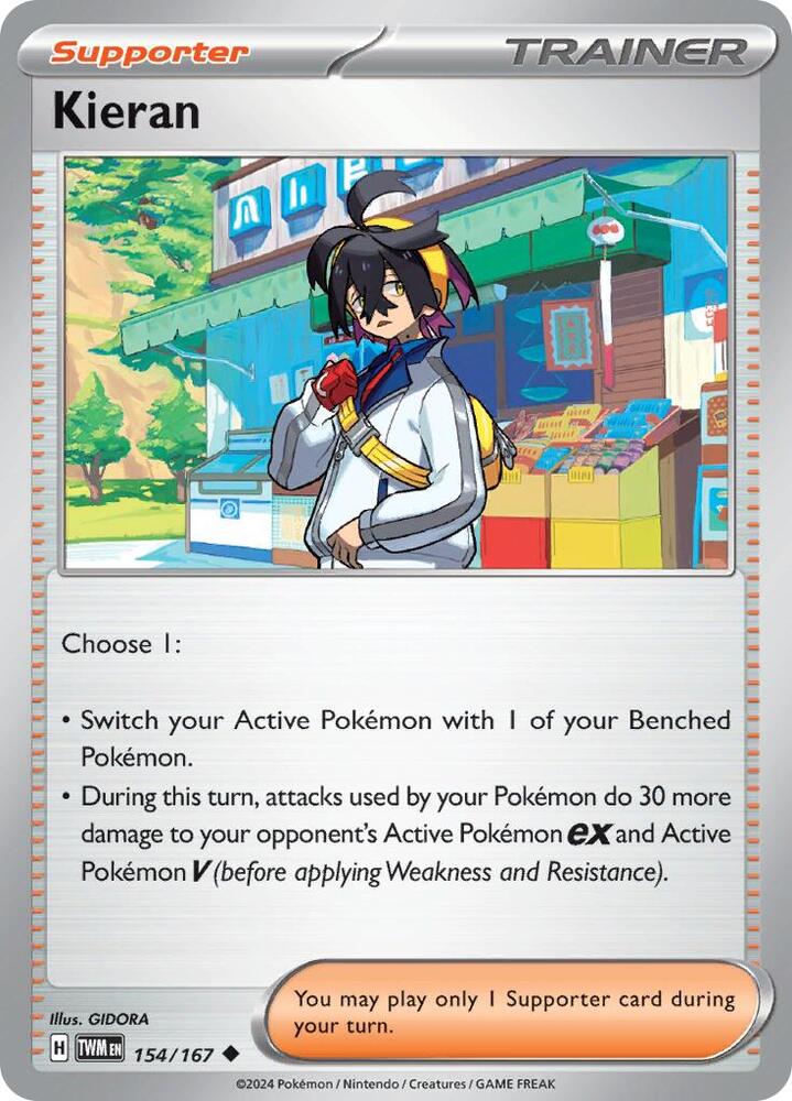 Kieran 154/167 (SV06: Twilight Masquerade) 