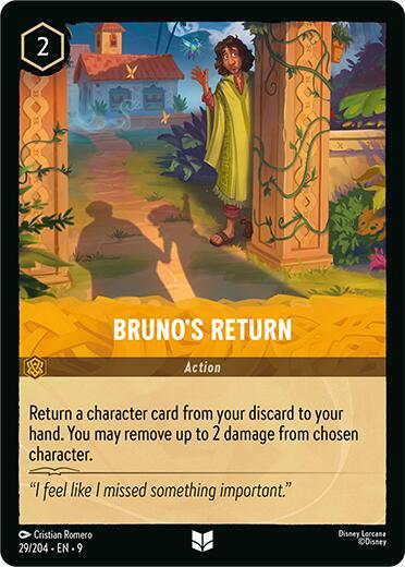 Brunos Return 29/204 (Fabled) 