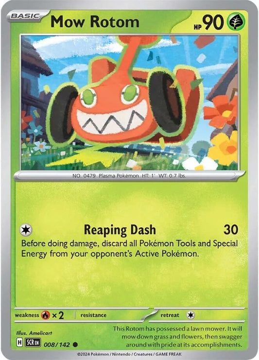 Mow Rotom 008/142 (SV07: Stellar Crown) 