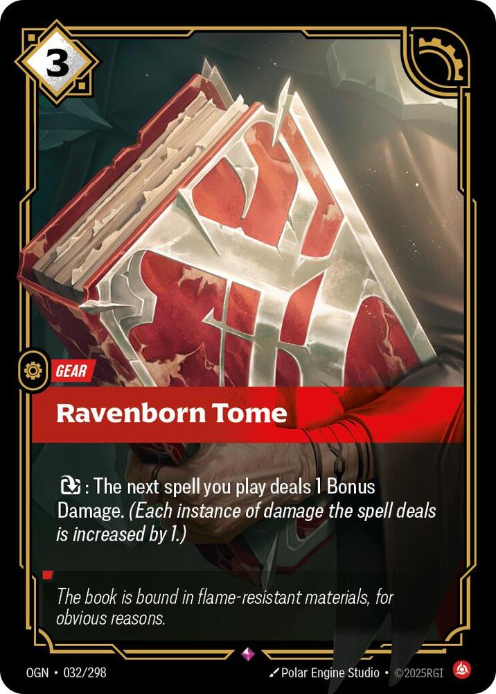 Ravenborn Tome 32/298 (Origins)  - Foil