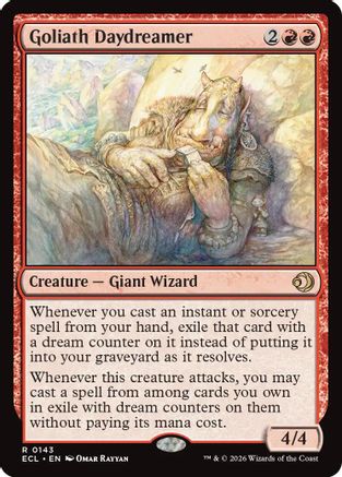 Goliath Daydreamer (ECL-143) - Lorwyn Eclipsed Foil