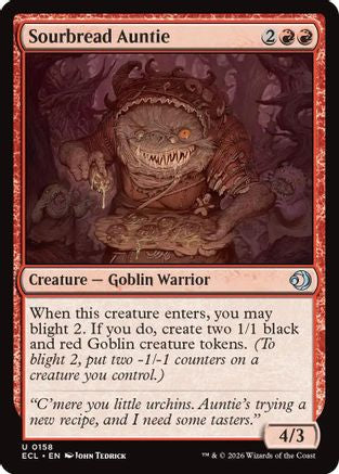 Sourbread Auntie (ECL-158) - Lorwyn Eclipsed