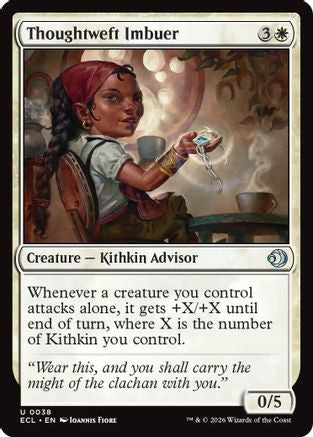 Thoughtweft Imbuer (ECL-038) - Lorwyn Eclipsed