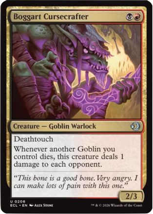 Boggart Cursecrafter (ECL-206) - Lorwyn Eclipsed