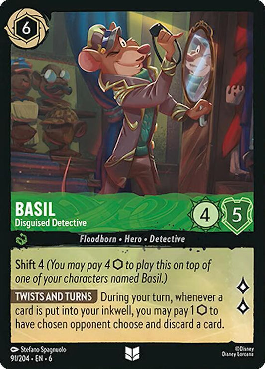 Basil, Disguised Detective 91/204 (Azurite Sea) 