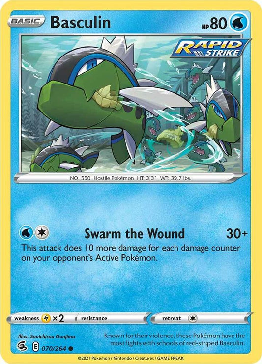 Basculin 070/264 (SWSH08: Fusion Strike) 