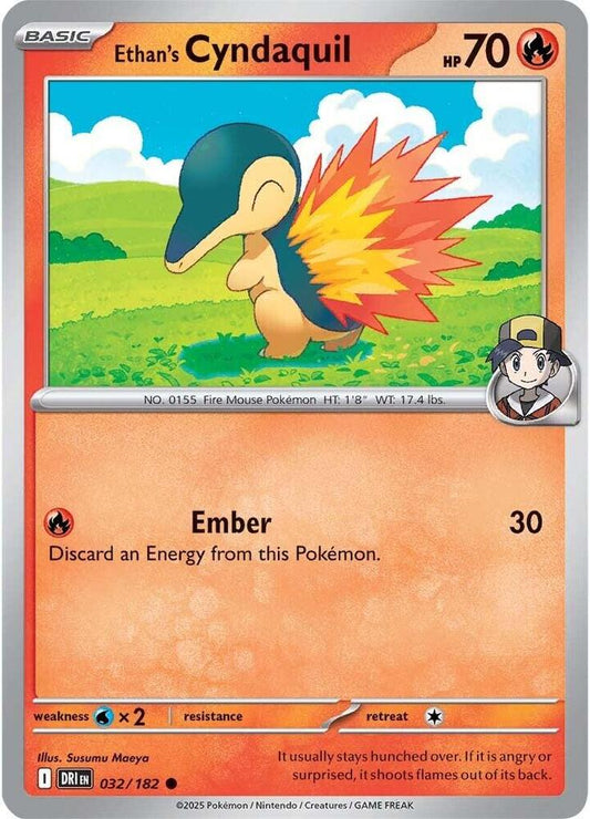 Ethan's Cyndaquil 032/182 (SV10: Destined Rivals) 