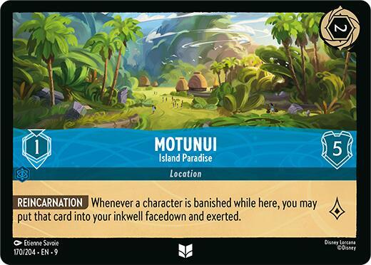 Motunui, Island Paradise 170/204 (Fabled) 