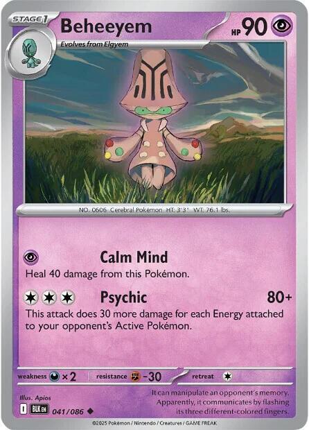 Beheeyem 041/086 (SV: Black Bolt) 
