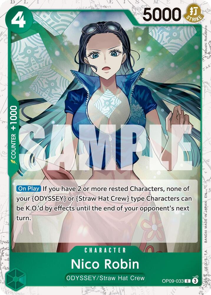 Nico Robin OP09-033 (Premium Booster -The Best- Vol. 2)  - Pirate Foil