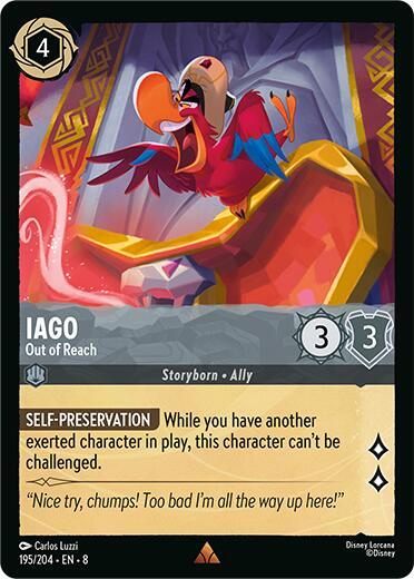 Iago Out of Reach 195/204 (Reign of Jafar) 