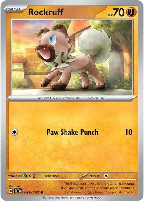 Rockruff 089/162 (SV05: Temporal Forces) 